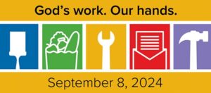 God's Work, Our Hands 2024 Logo